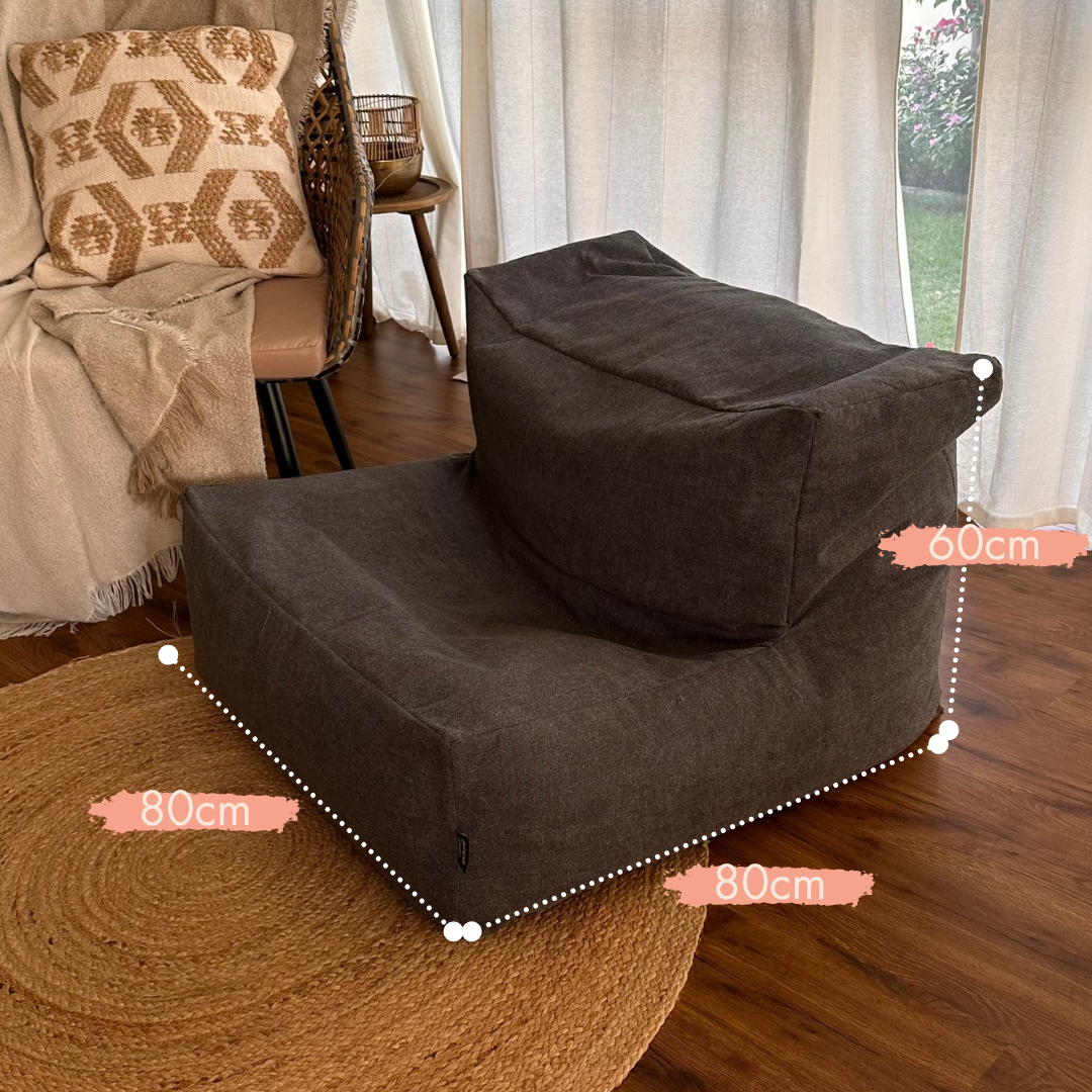 Patterned Square Chair Bean Bag 1291
