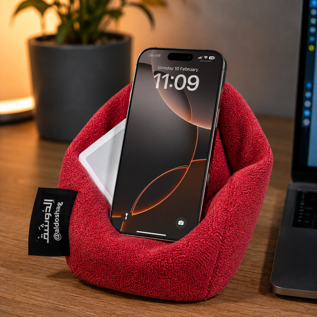 Phone Cushion - Red