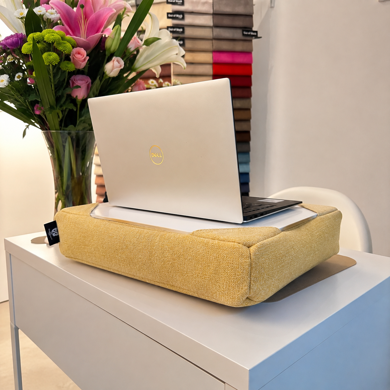 Laptop Cushion - Yellow