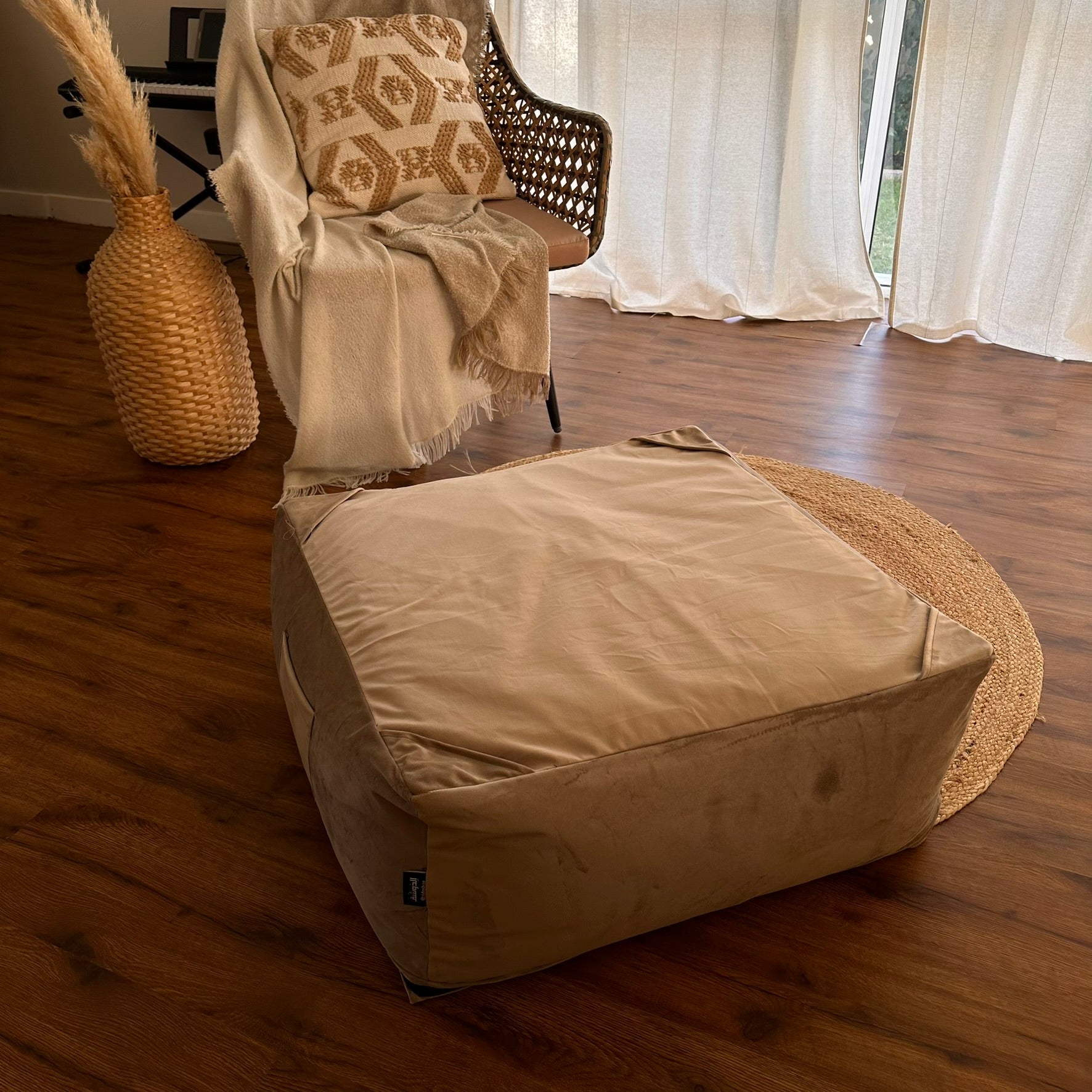 Square bean bag best sale