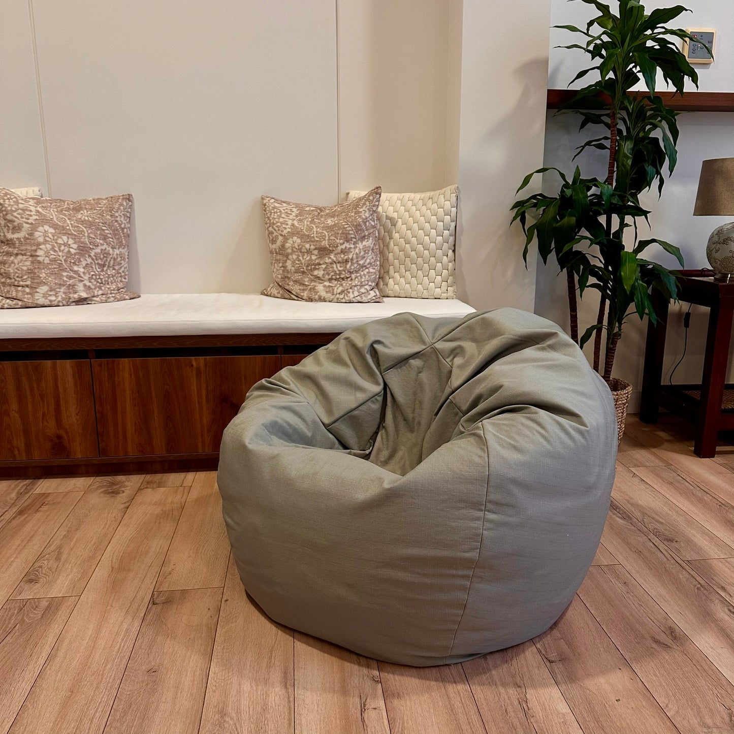 Mint Green Circle Bean Bag