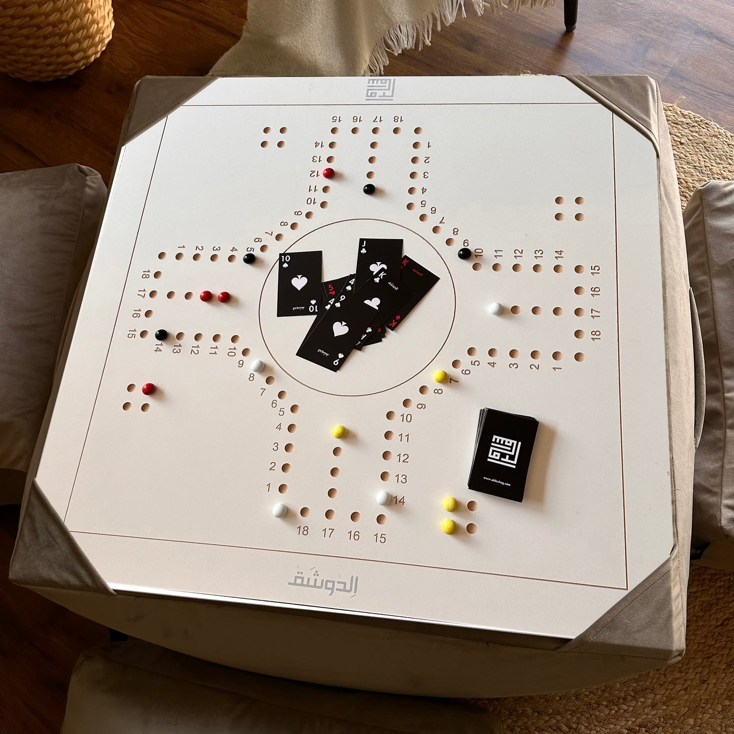 Velvet Game Board with Middle Bean Bag Only 1209 - Jackaroo Game