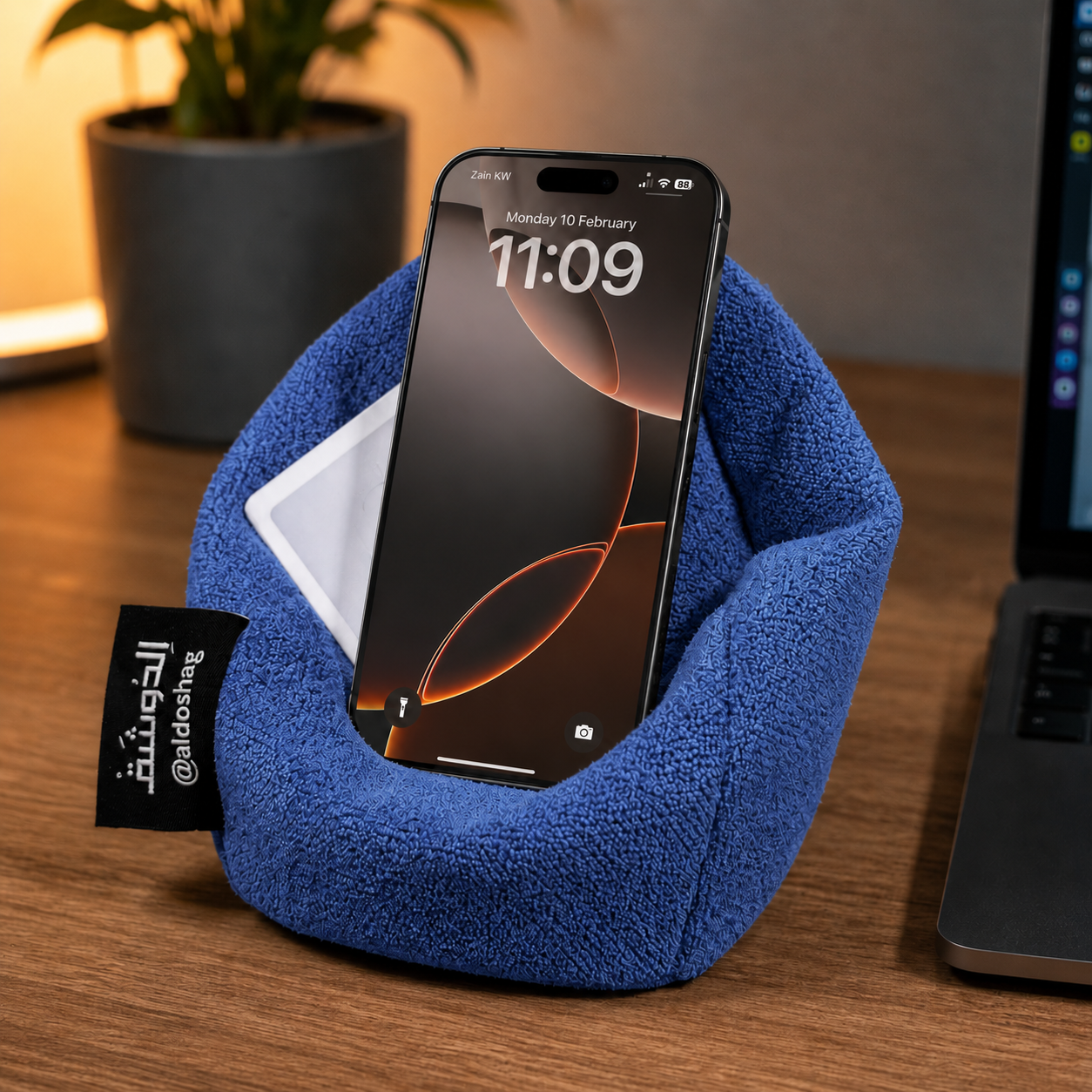 Phone Cushion - Blue