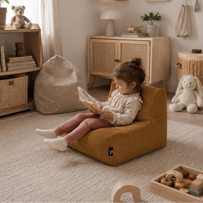 Cotton Baby Bean Bag Orange