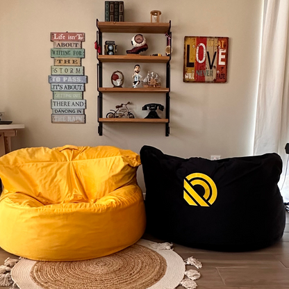 Velvet Round Chair Bean Bag 1209