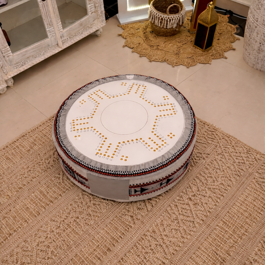 Sadu Game Board with Middle Bean Bag Only - Jackaroo Game 6 Players ONLY